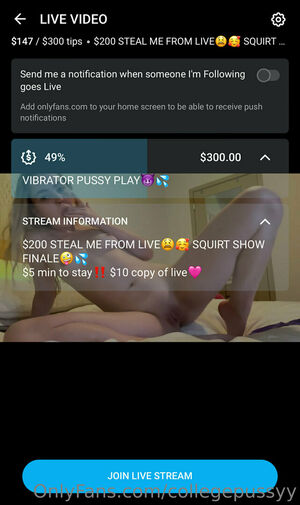 Collegepussyy OnlyFans Leak Picture - Thumbnail 4HQ6e2XwKh