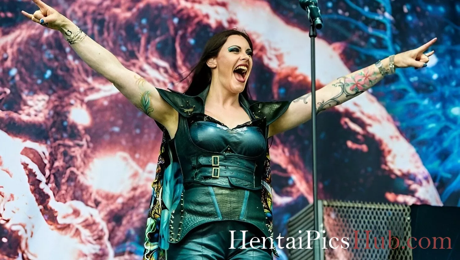 Floor Jansen Nude OnlyFans Leak Photo 8ddaLks4Bb